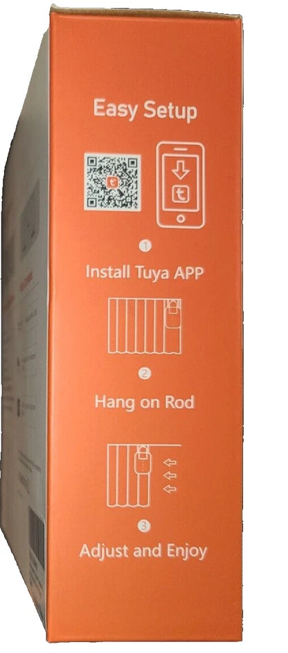 Smart Home Automated Curtain Opener Robot TUYA Bluetooth with Remote Control, Timer Switch, Voice Control, Manual Control for I-Rail U-Rail Curtains
